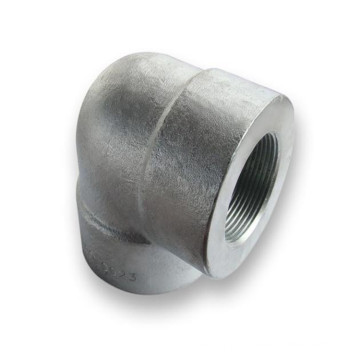 Stainless Steel Threaded Reduced 90 Degree Elbow